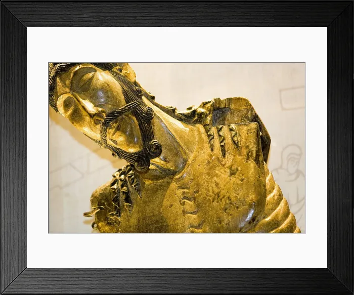 Framed Print : SPAIN. Vielha. Sant Miquu church. Mijaran Christ. Romanesque art. - Lucas Vallecillos / Iberfoto / Everett Collection (573353)**US SALES ONLY**