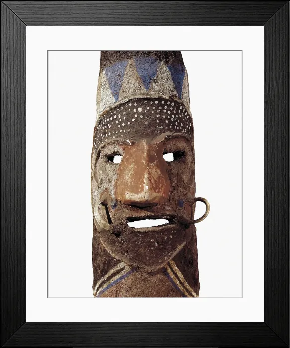 Framed Print : Malekula ceremonial faced mask. Art from Melanesia. Sculpture on wood. FRANCE. Paris. Museum of African and Oceanic Arts. Proc: VANUATU Framed Print : Malekula ceremonial faced mask. Art from Melanesia. Sculpture on wood. FRANCE. Paris. Museum of African and Oceanic Arts. Proc: VANUATU
