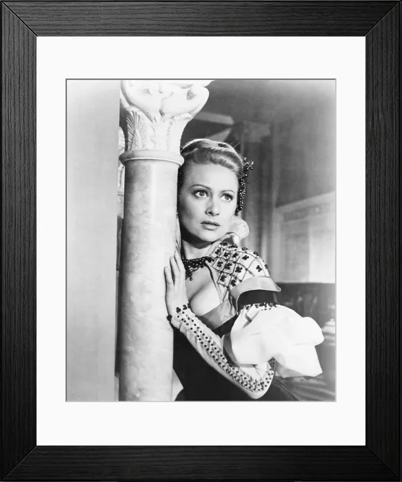 Framed Print : LUCRECE BORGIA, (aka LUCRETIA BORGIA), Martne Carol, 1953 Framed Print : LUCRECE BORGIA, (aka LUCRETIA BORGIA), Martne Carol, 1953