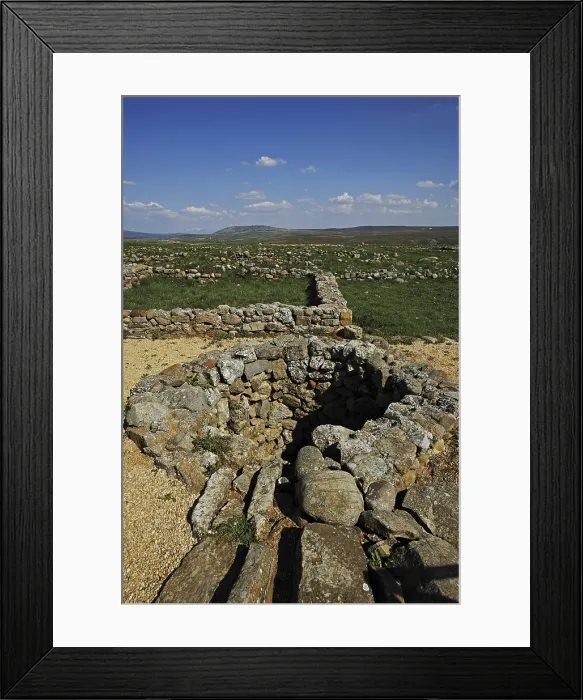 Framed Print : SPAIN. Garray. View of the Celtiberian-Roman archaeological site. Round well. - Cardinalia / Iberfoto / Everett Collection (249175)**US SALES ONLY** Framed Print : SPAIN. Garray. View of the Celtiberian-Roman archaeological site. Round well. - Cardinalia / Iberfoto / Everett Collection (249175)**US SALES ONLY**