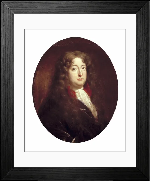 Framed Print : RACINE, Jean (1639-1699). French dramatist poet. Portrait of Pierre Mignard's school (second half of 17th c.). Oil on canvas. FRANCE. Versailles Framed Print : RACINE, Jean (1639-1699). French dramatist poet. Portrait of Pierre Mignard's school (second half of 17th c.). Oil on canvas. FRANCE. Versailles