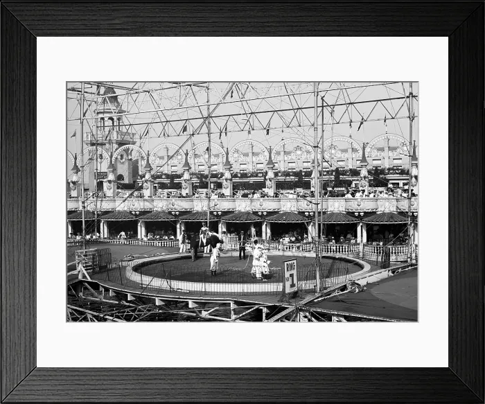 Framed Print : Circus rings, Luna Park, Coney Island, N.Y. ca. 1900 Framed Print : Circus rings, Luna Park, Coney Island, N.Y. ca. 1900