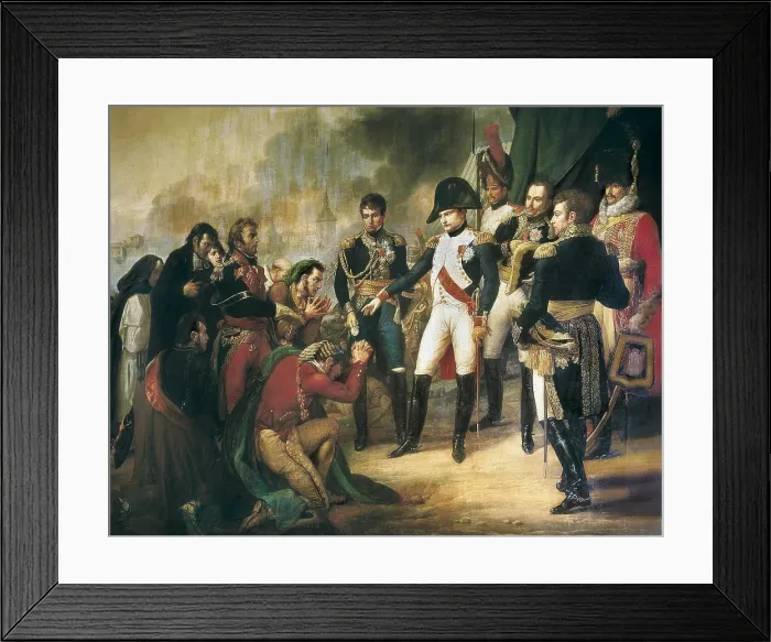 Framed Print : VERNET, Carle (1758-1836). Napoleon before Madrid. 3rd December 1808. 1810. Oil on canvas. FRANCE. Versailles. National Museum of Versailles Framed Print : VERNET, Carle (1758-1836). Napoleon before Madrid. 3rd December 1808. 1810. Oil on canvas. FRANCE. Versailles. National Museum of Versailles