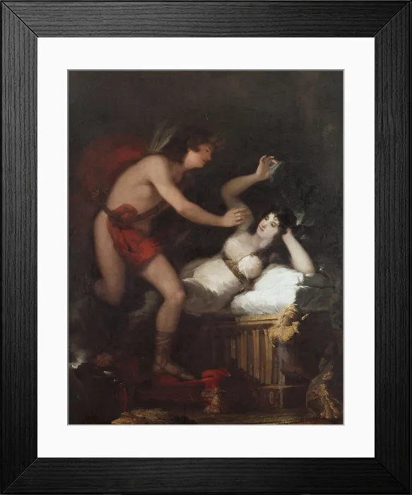 Framed Print : GOYA Y LUCIENTES, Francisco de (1746-1828). Allegory of Love (Cupid and Psyche). 1798-1805. Oil on canvas. SPAIN. Barcelona. National Art Museum of Catalonia. - P Framed Print : GOYA Y LUCIENTES, Francisco de (1746-1828). Allegory of Love (Cupid and Psyche). 1798-1805. Oil on canvas. SPAIN. Barcelona. National Art Museum of Catalonia. - P