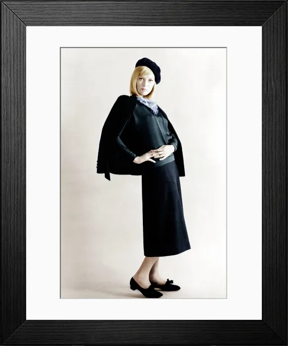 Framed Print : BONNIE AND CLYDE, Faye Dunaway, 1967