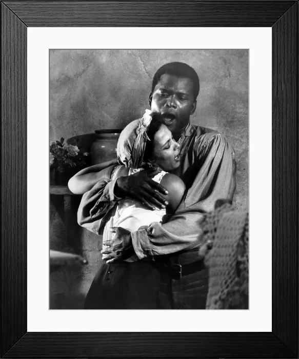 Framed Print : PORGY AND BESS, Dorothy Dandridge, Sidney Poitier, 1959