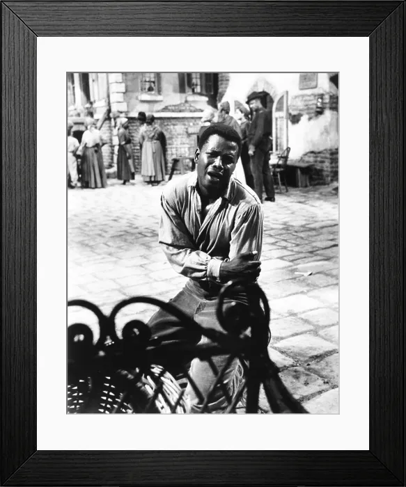 Framed Print : PORGY AND BESS, Sidney Poitier, 1959