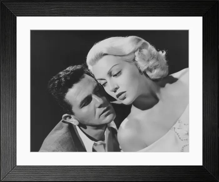Framed Print : THE POSTMAN ALWAYS RINGS TWICE, from left: John Garfield, Lana Turner, 1946