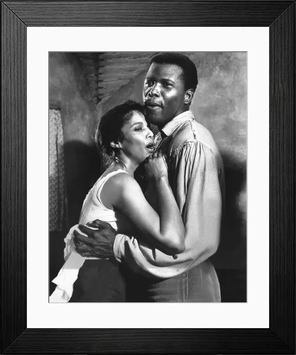 Framed Print : PORGY AND BESS, Dorothy Dandridge, Sidney Poitier, 1959