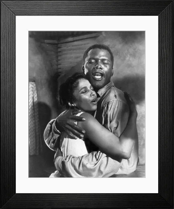 Framed Print : PORGY AND BESS, Dorothy Dandridge, Sidney Poitier, 1959
