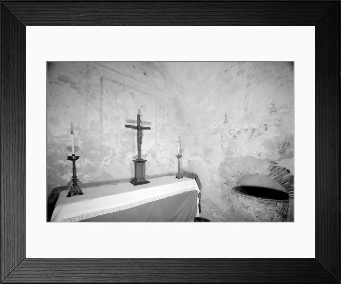 Framed Print : Mission Senora de la Purisima Concepcion, bapistry. San Antonio, Texas Framed Print : Mission Senora de la Purisima Concepcion, bapistry. San Antonio, Texas