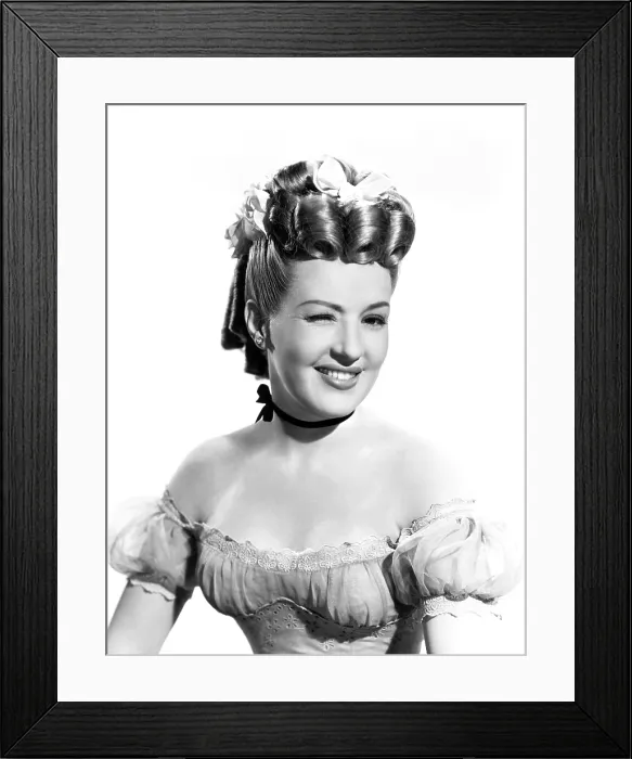 Framed Print : THE SHOCKING MISS PILGRIM, Betty Grable, 1947, TM & Copyright 20th Century Fox Film Corp. / courtesy Everett Collection Framed Print : THE SHOCKING MISS PILGRIM, Betty Grable, 1947, TM & Copyright 20th Century Fox Film Corp. / courtesy Everett Collection