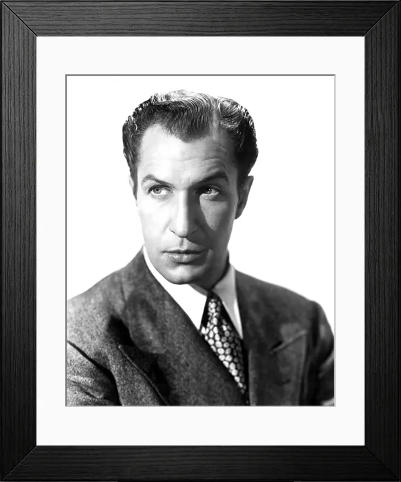 Framed Print : SHOCK, Vincent Price, 1946, TM and Copyright (c) 20th Century-Fox Film Corp. All Rights Reserved