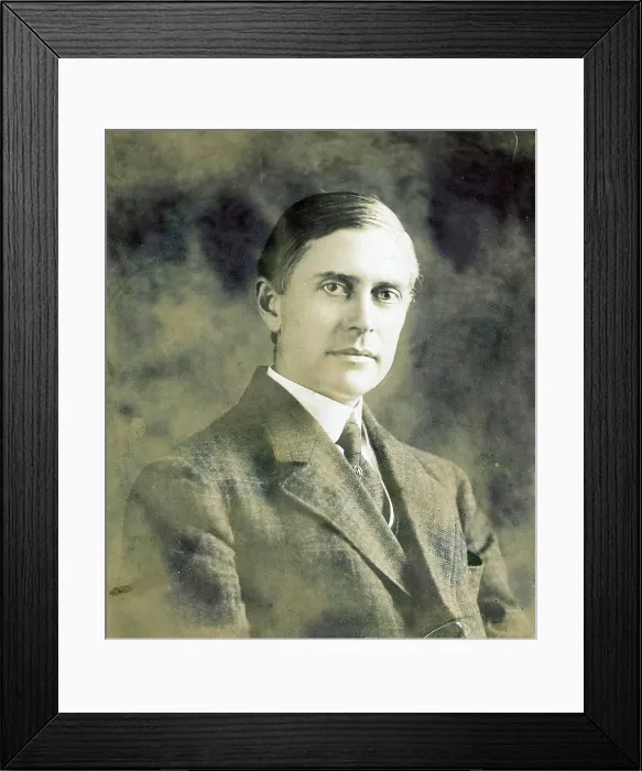 Framed Print : Arthur Farwell (1872-1952) eclectic American composer and conductor, best known for works based on Native American themes