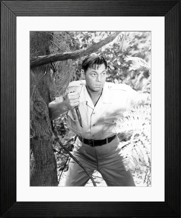 Framed Print : MARK OF THE GORILLA, Johnny Weissmuller, (as Jungle Jim), 1950