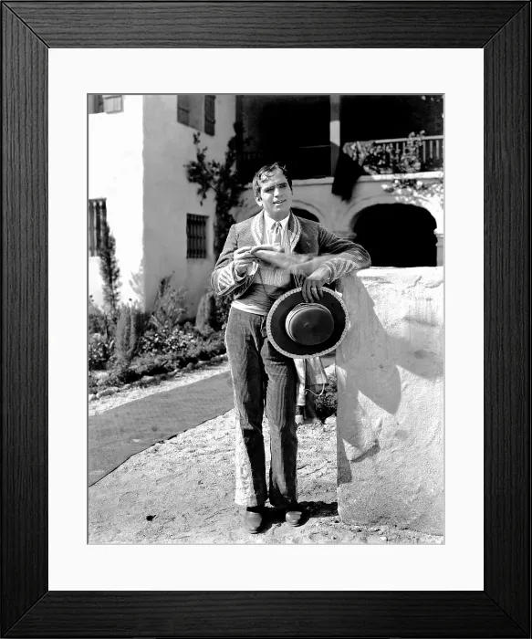 Framed Print : THE MARK OF ZORRO, Douglas Fairbanks, 1920 Framed Print : THE MARK OF ZORRO, Douglas Fairbanks, 1920