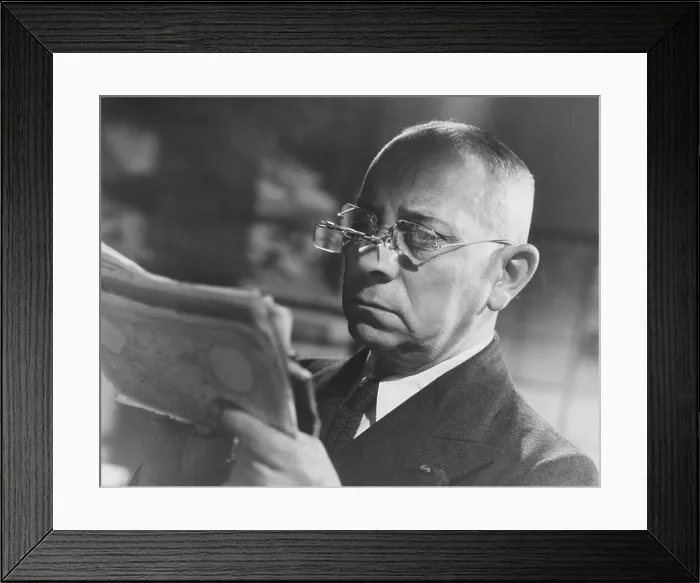 Framed Print : THE MASK OF DIIJON, Erich von Stroheim, 1946