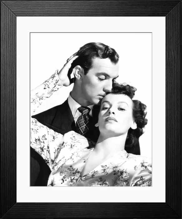 Framed Print : THE MASK OF DIMITRIOS, from left: Zachary Scott, Faye Emerson, 1944 Framed Print : THE MASK OF DIMITRIOS, from left: Zachary Scott, Faye Emerson, 1944