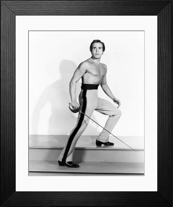Framed Print : MARK OF THE RENEGADE, Ricardo Montalban, 1951