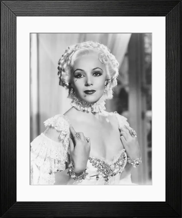 Framed Print : MADAME DU BARRY, Dolores del Rio as Madame Du Barry, 1934