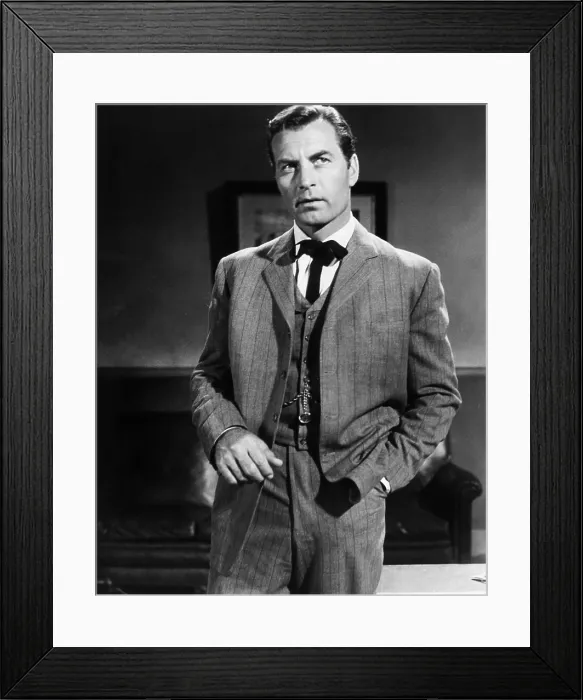 Framed Print : LAST OF THE BADMEN, George Montgomery, 1957