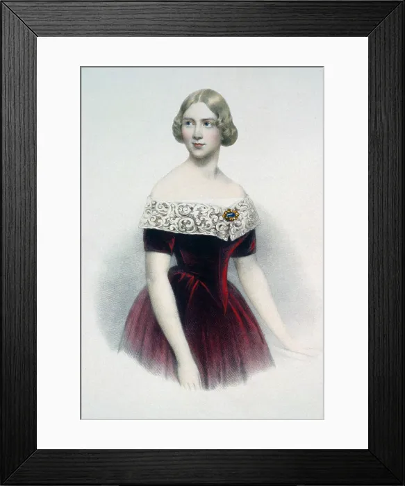 Framed Print : Jenny Lind (1820-1887), pursued a successful European opera career until 1849. After her United States tour, she left opera behind, performing solo concerts and oratorios Framed Print : Jenny Lind (1820-1887), pursued a successful European opera career until 1849. After her United States tour, she left opera behind, performing solo concerts and oratorios