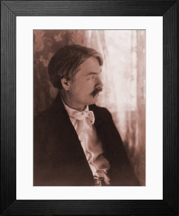 Framed Print : Edward Alexander MacDowell (1861-1908), American composer and pianist Framed Print : Edward Alexander MacDowell (1861-1908), American composer and pianist