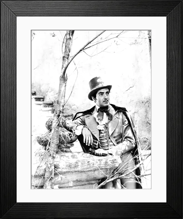 Framed Print : THE MARK OF ZORRO, Tyrone Power, 1940, TM & Copyright 20th Century Fox Film Corp. / courtesy Everett Collection