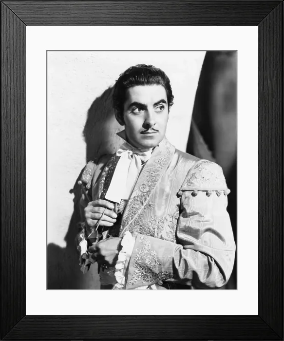 Framed Print : THE MARK OF ZORRO, Tyrone Power, 1940, TM & Copyright 20th Century Fox Film Corp. / courtesy Everett Collection Framed Print : THE MARK OF ZORRO, Tyrone Power, 1940, TM & Copyright 20th Century Fox Film Corp. / courtesy Everett Collection