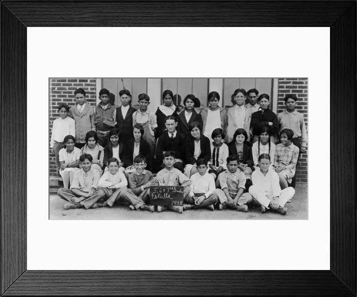 Framed Print : Future US president, Lyndon Johnson, at the Welhausen School with his first pupils, his fifth, sixth, and seventh grade students at Cotulla Texas Framed Print : Future US president, Lyndon Johnson, at the Welhausen School with his first pupils, his fifth, sixth, and seventh grade students at Cotulla Texas