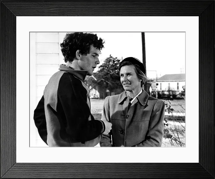 Framed Print : THE LAST PICTURE SHOW, Timothy Bottoms, Cloris Leachman, 1971