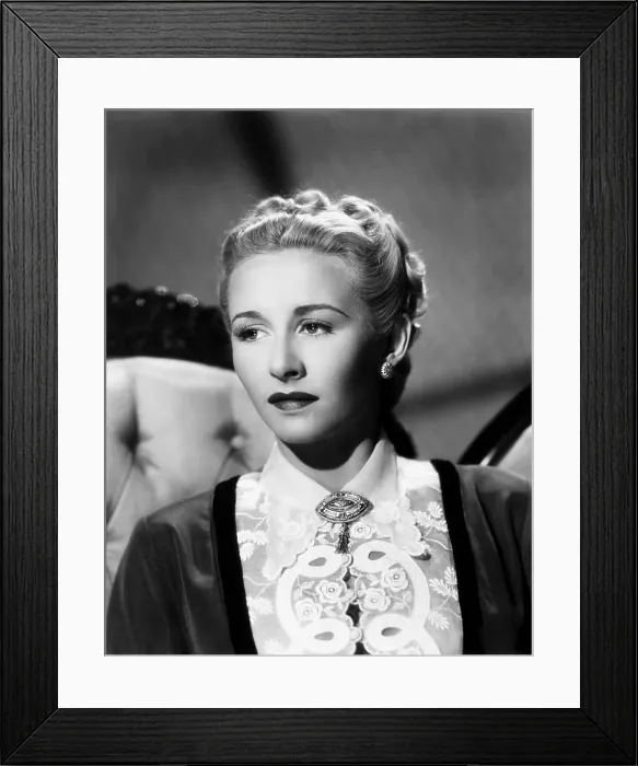 Framed Print : LAKE PLACID SERENADE, (aka WINTER SERENADE), Vera Ralston, (aka Vera Hruba Ralston), 1944