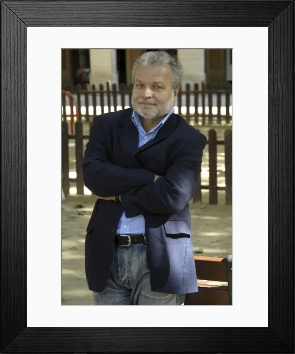 Framed Print : GURSELNedim (1951). Writer. 2007. Oscar Elias / AISA / Everett Collection (184707)**US SALES ONLY**