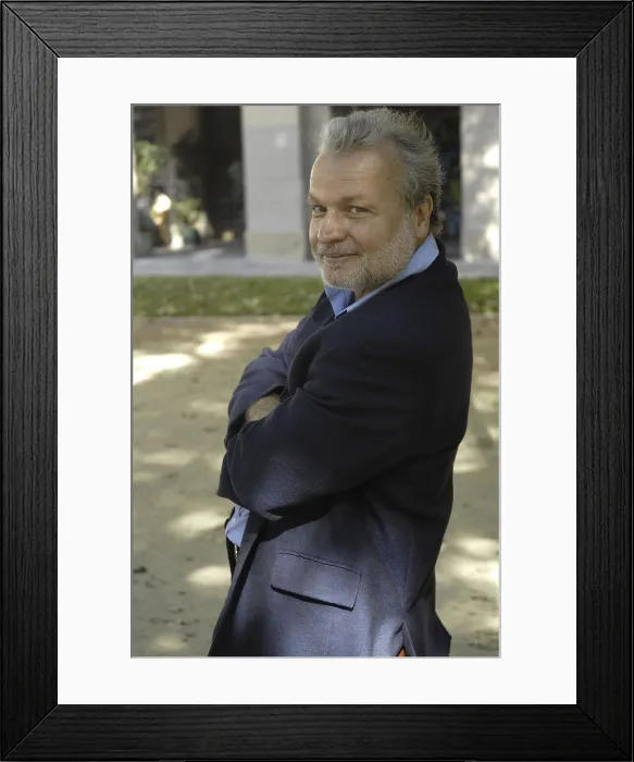 Framed Print : GURSELNedim (1951). Writer. 2007. Oscar Elias / AISA / Everett Collection (184708)**US SALES ONLY**
