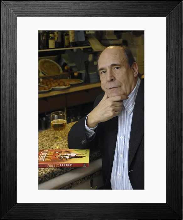 Framed Print : COMAJavier (1939). Writer. 2007. Oscar Elias / AISA / Everett Collection (184710)**US SALES ONLY**