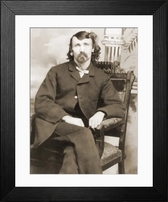 Framed Print : Alfred Packer (1842-1907)