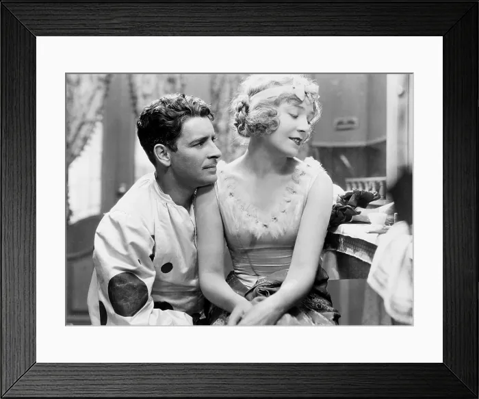 Framed Print : THE MAGIC FLAME, from left, Ronald Colman, Vilma Banky, 1927