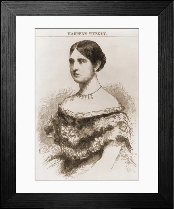 Framed Print : Teresa Bagioli Sickles (1836-1867) infidelity with Philip Barton Key, prompted his honor killing by her husband, Congressman Daniel Sickles Framed Print : Teresa Bagioli Sickles (1836-1867) infidelity with Philip Barton Key, prompted his honor killing by her husband, Congressman Daniel Sickles