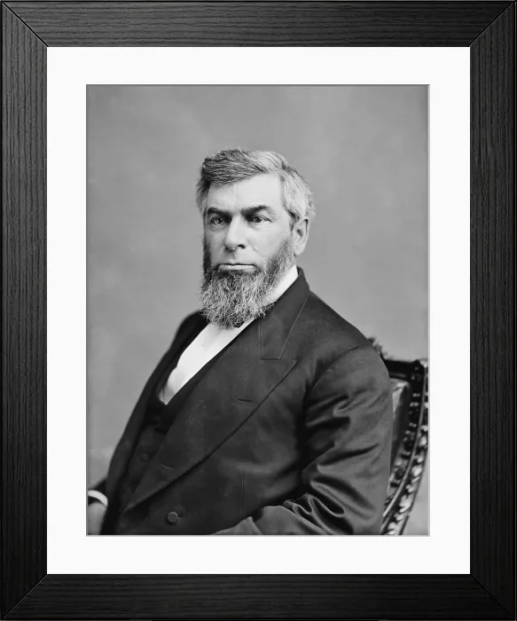 Framed Print : Morrison Remick Waite (1816-1888), seventh Chief Justice of the United States Supreme Court from 1874 through 1888. He was appointed by Ulysses S. Grant Framed Print : Morrison Remick Waite (1816-1888), seventh Chief Justice of the United States Supreme Court from 1874 through 1888. He was appointed by Ulysses S. Grant
