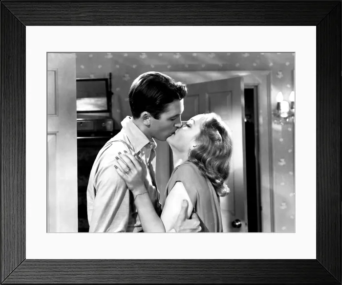 Framed Print : MADE FOR EACH OTHER, James Stewart, Carole Lombard, 1939