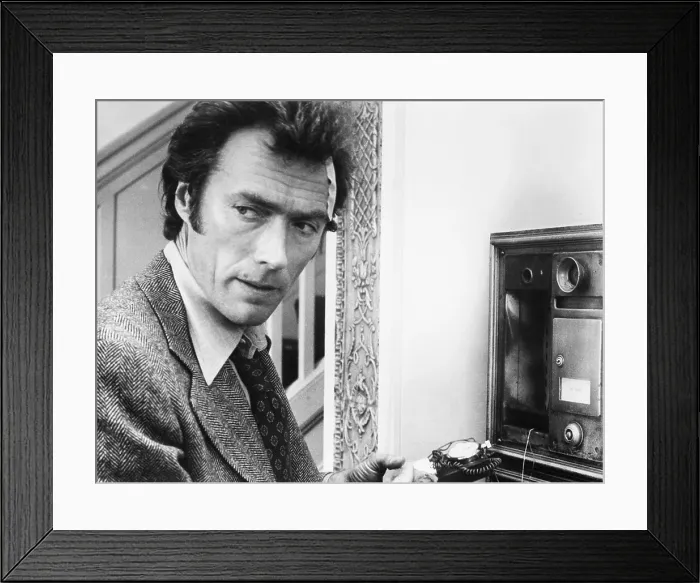 Framed Print : MAGNUM FORCE, Clint Eastwood, 1973
