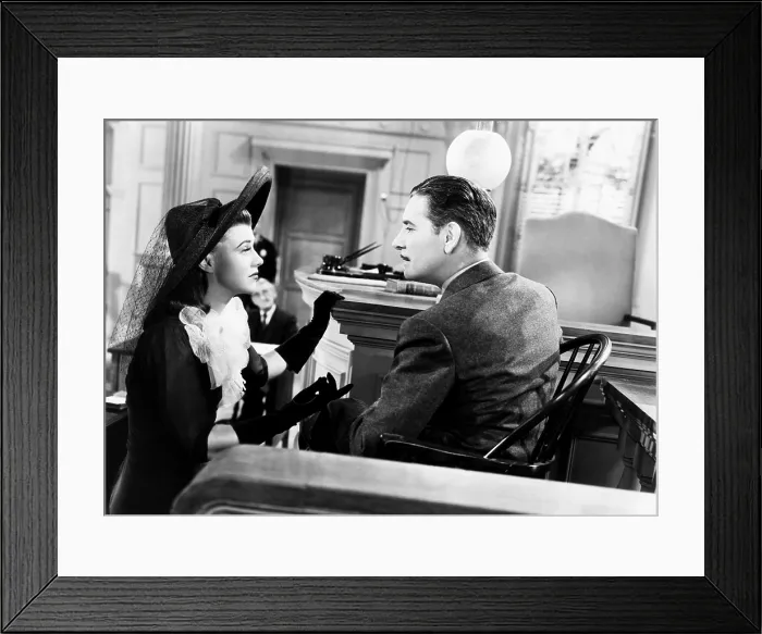 Framed Print : LUCKY PARTNERS, from left, Ginger Rogers, Ronald Colman, 1940 Framed Print : LUCKY PARTNERS, from left, Ginger Rogers, Ronald Colman, 1940