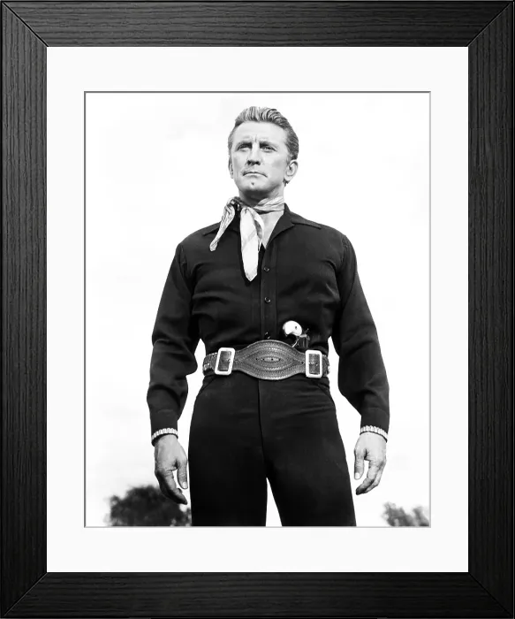 Framed Print : THE LAST SUNSET, Kirk Douglas, 1961