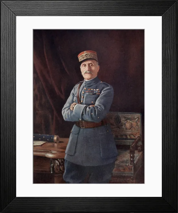 Framed Print : Ferdinand Foch, Chief of the General Staff of the French armies in World War 1. (BSLOC_2013_5_35)