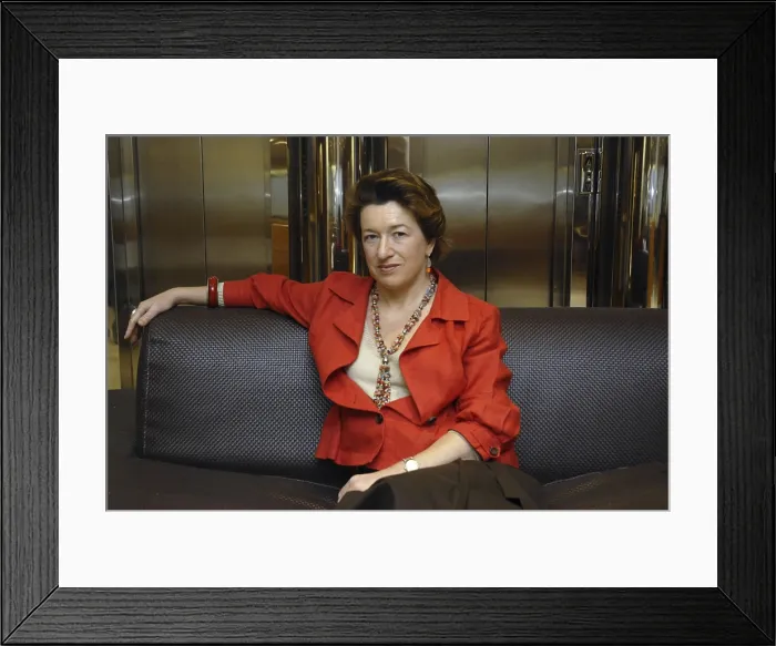 Framed Print : FREIXASLaura (1958). Writer. 2007. Oscar Elias / AISA / Everett Collection (184718)**US SALES ONLY**