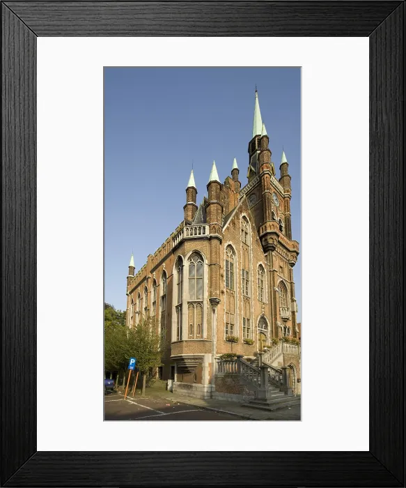 Framed Print : BELGIUM. Ghent. Church of Saint Elisabeth and Saint Michael, part of the Great Beguinage of St. Amandsberg (Groot Begijnhof van Sint-Amandsberg). Built between 1873 and 1874 Framed Print : BELGIUM. Ghent. Church of Saint Elisabeth and Saint Michael, part of the Great Beguinage of St. Amandsberg (Groot Begijnhof van Sint-Amandsberg). Built between 1873 and 1874