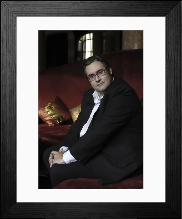Framed Print : PRADAJuan Manuel de (1970). Writer. 2007. Oscar Elias / AISA / Everett Collection (184726)**US SALES ONLY**