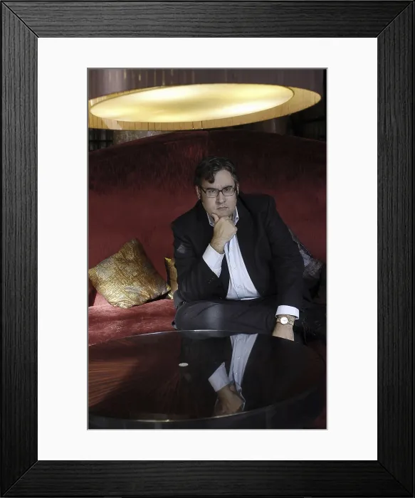 Framed Print : PRADAJuan Manuel de (1970). Writer. 2007. Oscar Elias / AISA / Everett Collection (184729)**US SALES ONLY** Framed Print : PRADAJuan Manuel de (1970). Writer. 2007. Oscar Elias / AISA / Everett Collection (184729)**US SALES ONLY**