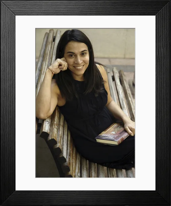 Framed Print : MARTINEZRaquel. Writer. 2007. Oscar Elias / AISA / Everett Collection (184734)**US SALES ONLY** Framed Print : MARTINEZRaquel. Writer. 2007. Oscar Elias / AISA / Everett Collection (184734)**US SALES ONLY**