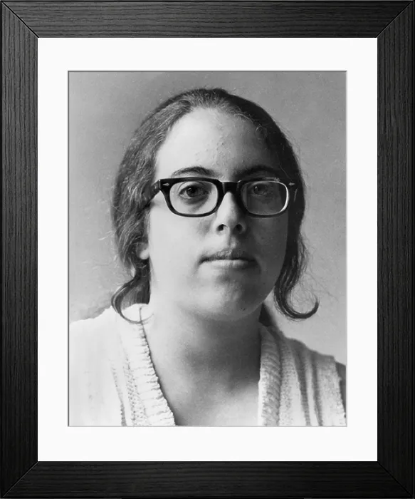 Framed Print : Susan E. Saxe was a 1970s radical and anarchist, who with Katherine Ann Power